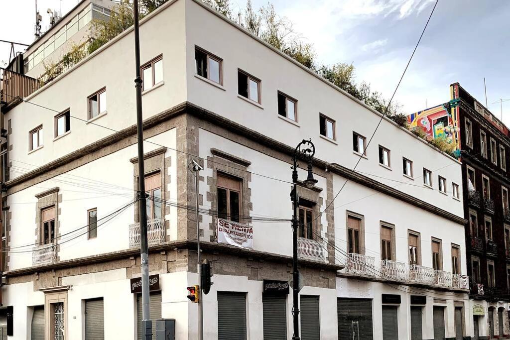 123 Loft Confort Centro Hist Cdmx Ventana Acustica Cidade do México Exterior foto